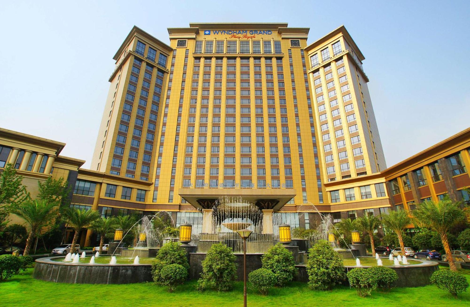 Wyndham Grand Plaza Royale Palace Thành Đô Ngoại thất bức ảnh