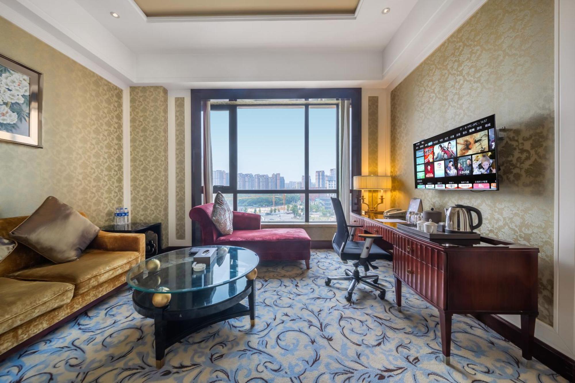 Wyndham Grand Plaza Royale Palace Thành Đô Ngoại thất bức ảnh