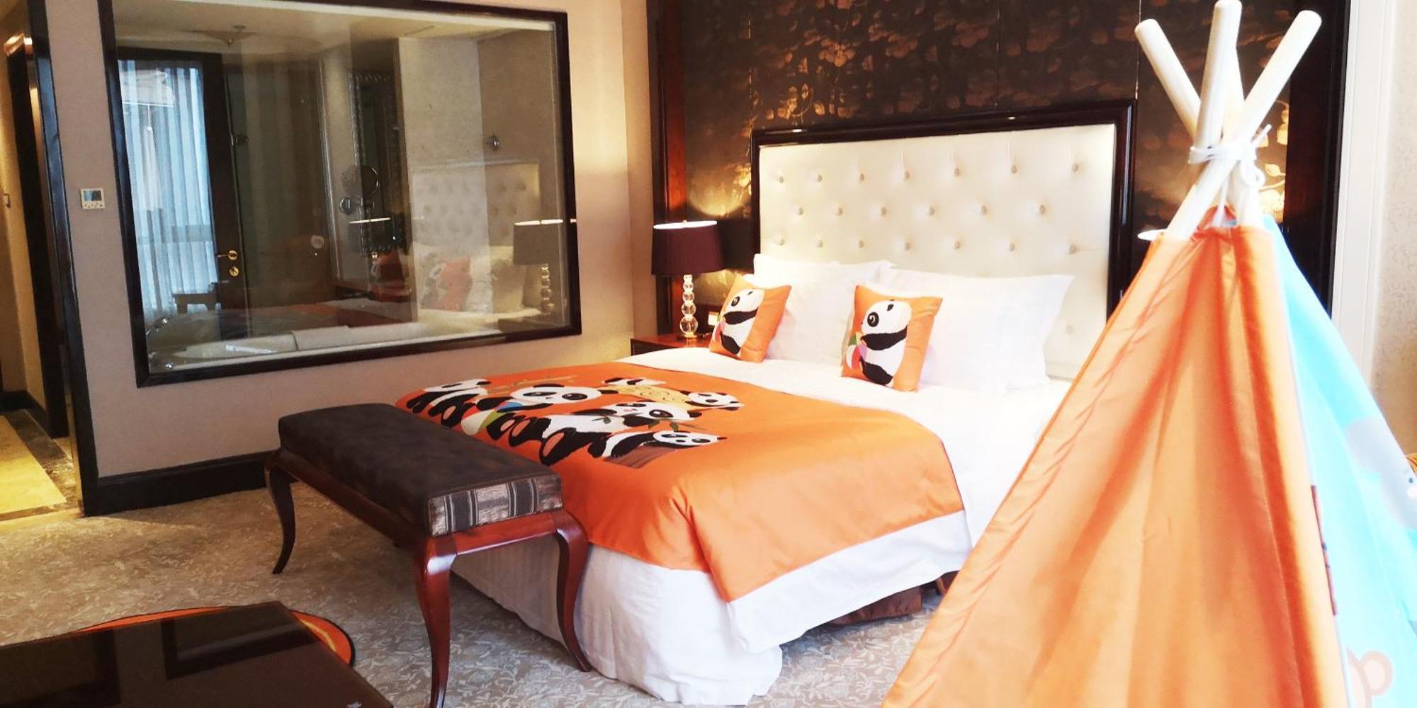 Wyndham Grand Plaza Royale Palace Thành Đô Ngoại thất bức ảnh